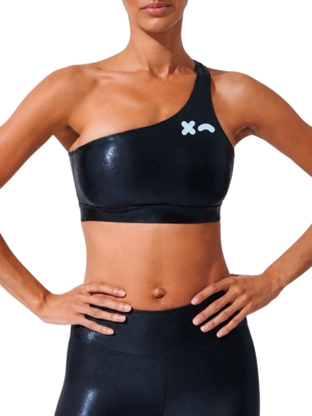 Heroine Sport x Mona Kattan Cold Shoulder Bra